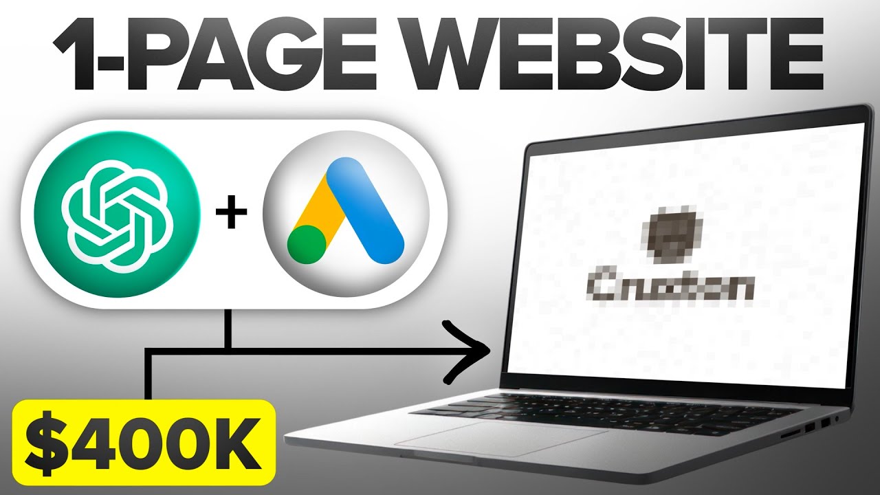 How a Simple 1-Page Website Built With AI Tools Made Over $400,000 video thumbnail